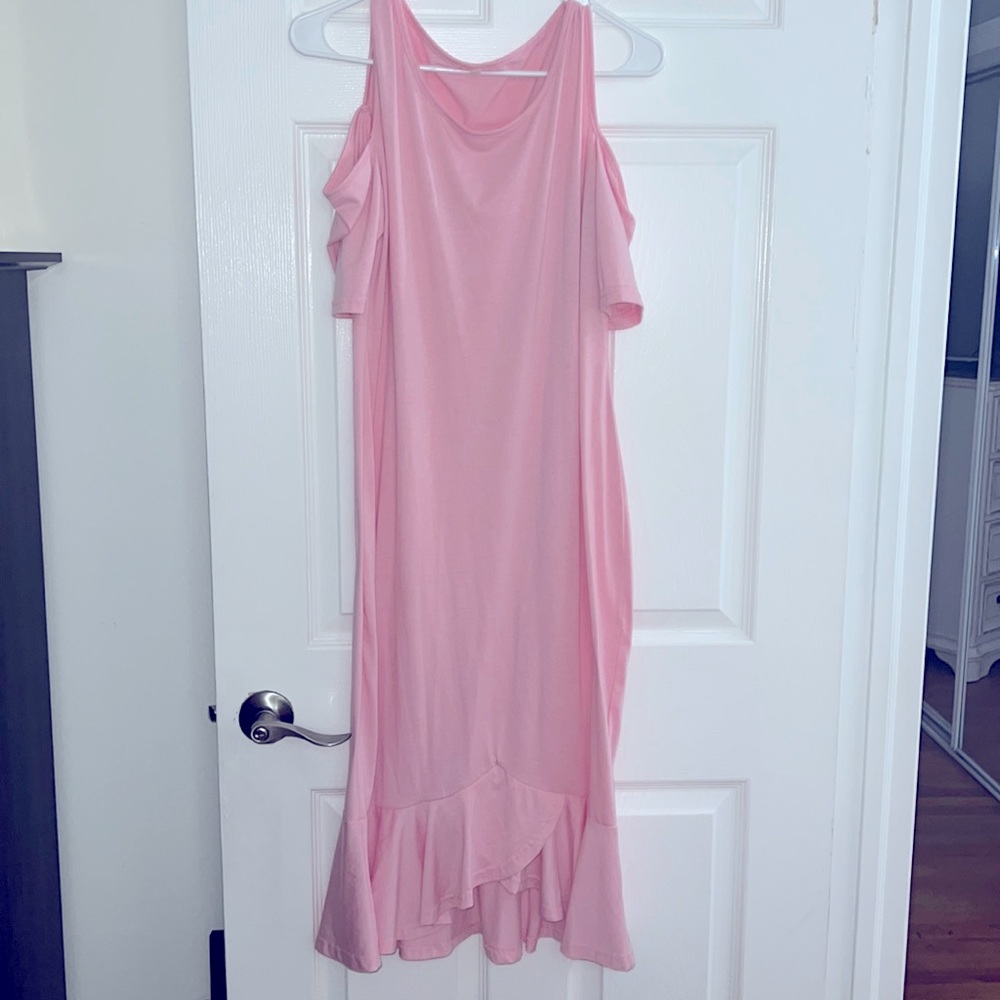 Pink Dress cotton